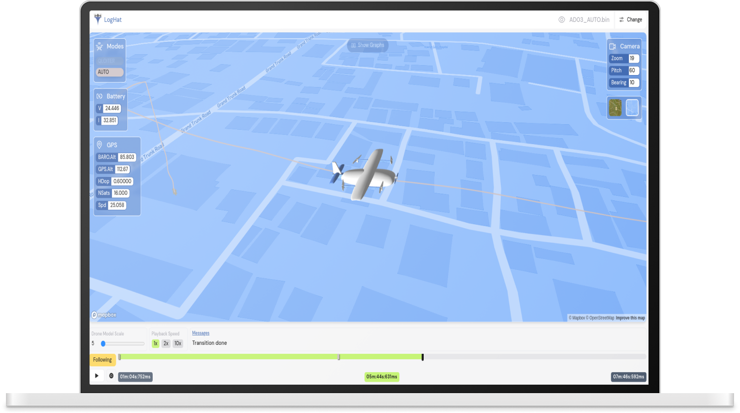 Simulate Drone Behavior